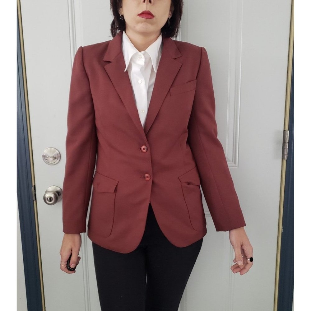 70s‎ Rusty Brown Blazer